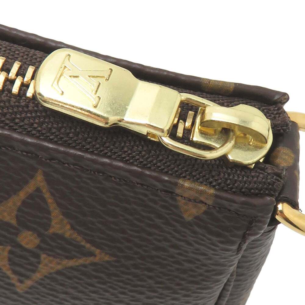 LOUIS VUITTON Brown Monogram Pochette Pouch - Picture 10 of 10